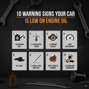 10 Warning Signs Your Car Is Low on Engine Oil
